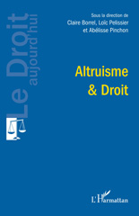E-book, Altruisme et droit, L'Harmattan