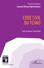 E-book, Code civil du Tchad, L'Harmattan