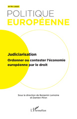 E-book, Judiciarisation : Ordonner ou contester l'économie européenne par le droit, L'Harmattan