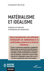 eBook, Matérialisme et idéalisme, Brunner, Constantin, L'Harmattan
