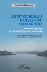 E-book, L'État congolais dans le Kivu montagneux : De l'unité nationale à la déconstruction d'un espace vital, L'Harmattan