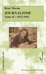 E-book, Journalisme : 1933-1952, L'Harmattan