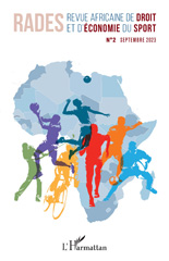 E-book, Revue Africaine de Droit et d'Economie du Sport N°2 Septembre 2023, L'Harmattan