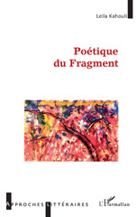 eBook, Poétique du fragment, Kahouli, Leila, L'Harmattan