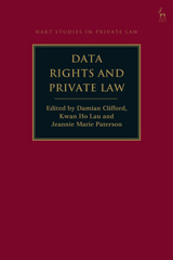 eBook, Data and Private Law, Hart Publishing