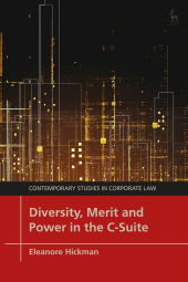 eBook, Diversity, Merit and Power in the C-Suite, Hart Publishing