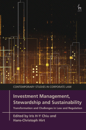 E-book, Investment Management, Stewardship and Sustainability : Transformation and Challenges in Law and Regulation, Hart Publishing