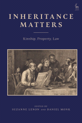 E-book, Inheritance Matters : Kinship, Property, Law, Hart Publishing
