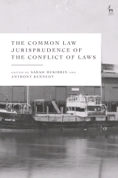 E-book, The Common Law Jurisprudence of the Conflict of Laws, Hart Publishing