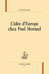 E-book, L'idée d'Europe chez Paul Morand, Honoré Champion