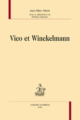 E-book, Vico et Winckelmann, Moret, Jean-Marc, Honoré Champion