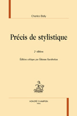 eBook, Précis de stylistique : 2e édition. Édition critique, Honoré Champion