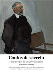 E-book, Cantos de secreto : fragmentos de una obra poética, Unamuno, Miguel de, 1864-1936, author, Iberoamericana