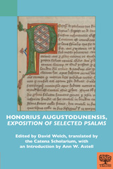 E-book, Honorius Augustodunensis, Exposition of Selected Psalms, ISD