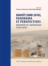 E-book, Baouit (2008-2018), Panorama et Perspectives : Rencontre de l'Archeologie et dex Textes, ISD