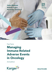 E-book, Fast Facts : Managing Immune-Related Adverse Events in Oncology, Westman, Helen, Karger Publishers