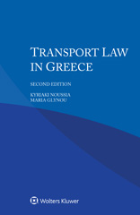 E-book, Transport Law in Greece, Noussia, Kyriaki, Wolters Kluwer