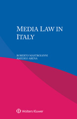 E-book, Media Law in Italy, Mastroianni, Roberto, Wolters Kluwer