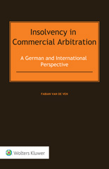 E-book, Insolvency in Commercial Arbitration : A German and International Perspective, Wolters Kluwer