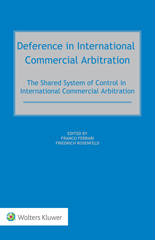 E-book, Deference in International Commercial Arbitration : The Shared System of Control in International Commercial Arbitration, Wolters Kluwer