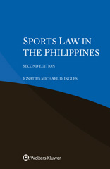 eBook, Sports Law in the Philippines, D. Ingles, Ignatius Michael, Wolters Kluwer