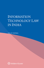 eBook, Information Technology Law in India, Fatima, Talat, Wolters Kluwer