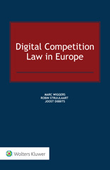 E-book, Digital Competition Law in Europe, Wolters Kluwer