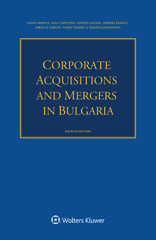 eBook, Corporate Acquisitions and Mergers in Bulgaria, Wolters Kluwer