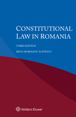 eBook, Constitutional Law in Romania, Wolters Kluwer