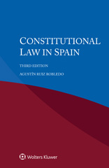 eBook, Constitutional Law in Spain, Wolters Kluwer