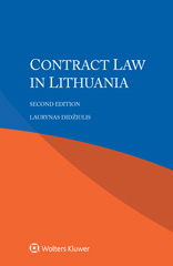E-book, Contract Law in Lithuania, Didžiulis, Laurynas, Wolters Kluwer