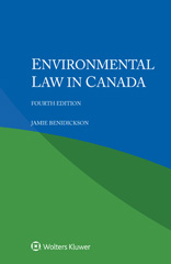E-book, Environmental Law in Canada, Benidickson, Jamie, Wolters Kluwer