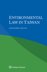 eBook, Environmental Law in Taiwan, Gao, Anton Ming-Zhi, Wolters Kluwer