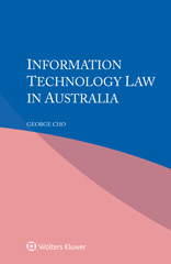 E-book, Information Technology Law in Australia, Cho, George, Wolters Kluwer