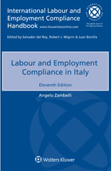E-book, Labour and Employment Compliance in Italy, Zambelli, Angelo, Wolters Kluwer