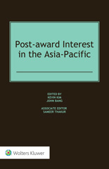 E-book, Post-award Interest in the Asia-Pacific, Wolters Kluwer