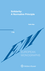 E-book, Solidarity : A Normative Principle, Alpa, Guido, Wolters Kluwer