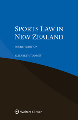 E-book, Sports Law in New Zealand, Wolters Kluwer