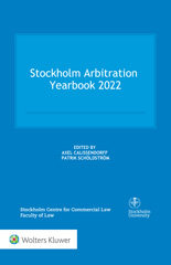 E-book, Stockholm Arbitration Yearbook 2022, Wolters Kluwer