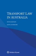 E-book, Transport Law in Australia, Wolters Kluwer