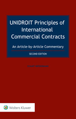 E-book, UNIDROIT Principles of International Commercial Contracts : An Article-by-Article Commentary, Wolters Kluwer