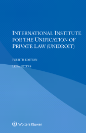 E-book, International Institute for the Unification of Private Law (UNIDROIT), Peters, Lena, Wolters Kluwer