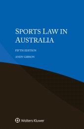 E-book, Sports Law in Australia, Wolters Kluwer