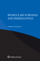 E-book, Sports Law in Bosnia and Herzegovina, Wolters Kluwer