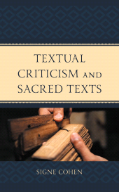 E-book, Textual Criticism and Sacred Texts, Lexington Books