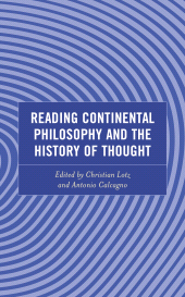 E-book, Reading Continental Philosophy and the History of Thought, Lexington Books