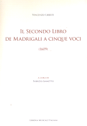 E-book, Il secondo libro de madrigali a cinque voci : 1609, Libreria musicale italiana