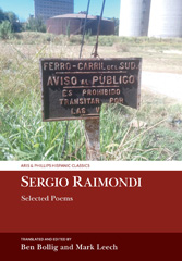E-book, Sergio Raimondi, Selected Poems, Liverpool University Press