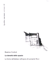 E-book, La densità dello spazio : le forme dell'abitare nell'opera di Leonardo Ricci, Quodlibet