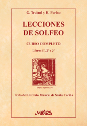 E-book, Lecciones de solfeo : Cruso Completo. Libros 1, 2, 3, Melos Ediciones Musicales